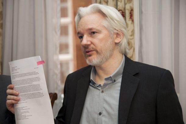 Julian Assange, soustanovitelj WikiLeaksa 
