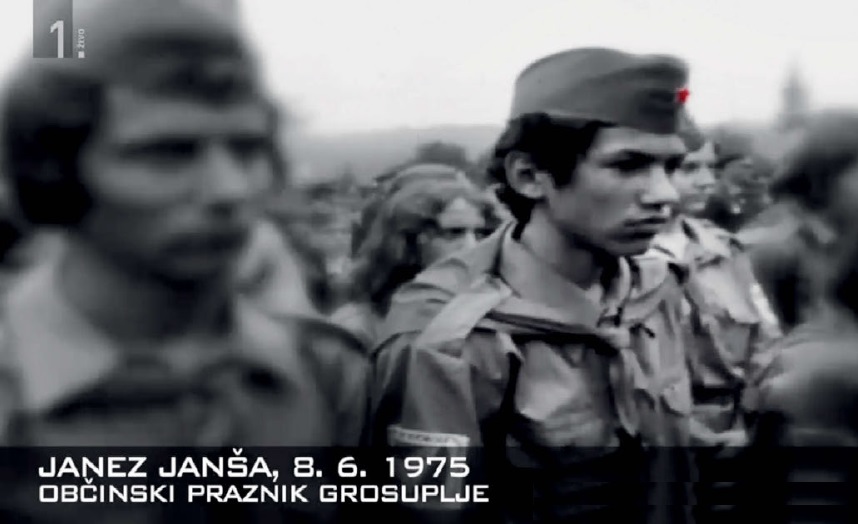 Janez Janša, 8. junij 1975, občinski praznik, Grosuplje 
