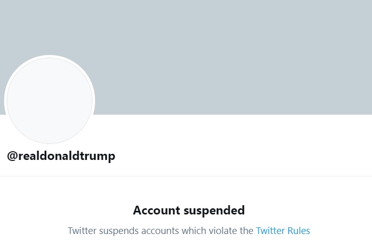 Blokiran račun Donalda Trumpa na Twitterju