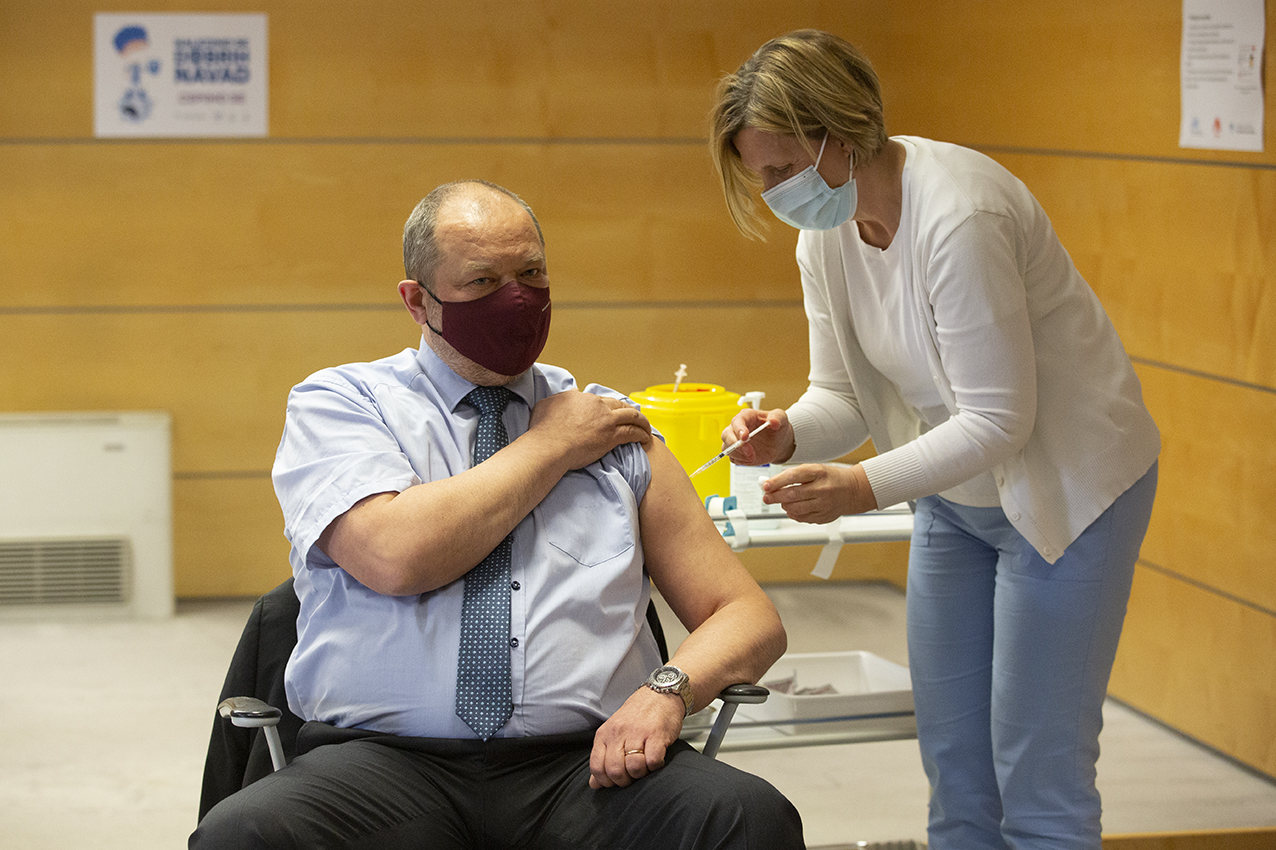 Predsednik državnega sveta Alojz Kovšca