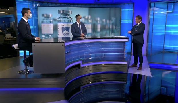 Tonin in Šarec v oddaji pri Urošu Slaku