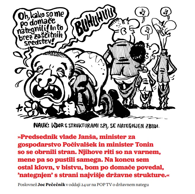 »Njihove riti so na varnem, mene pa so pustili samega«