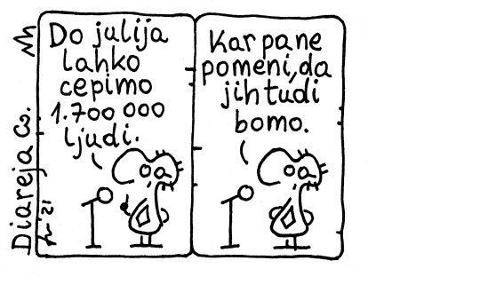 Do julija lahko cepimo 1.700.000 ljudi, kar pa ne pomeni ... 