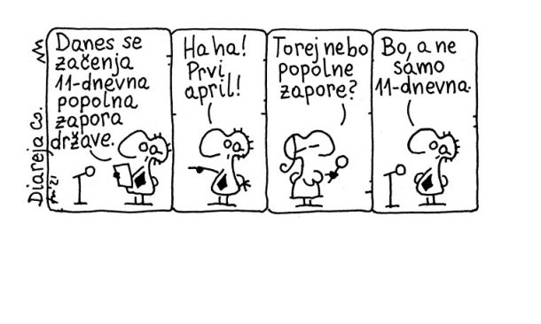 Torej ne bo popolne zapore?