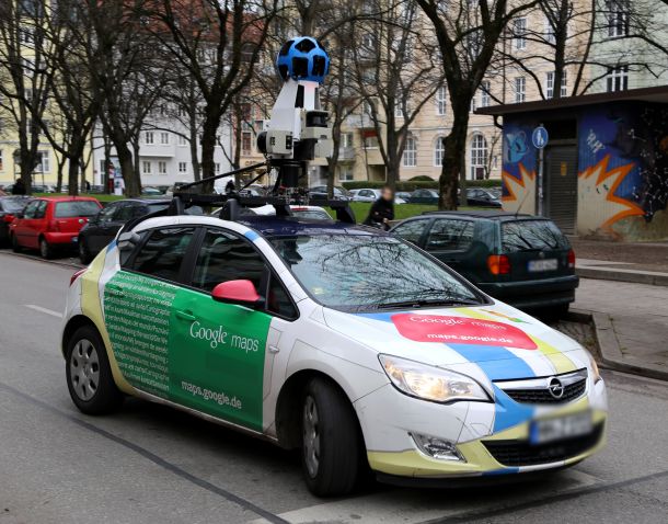 Google Street View v Muenchnu