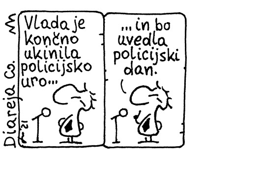 Policijski dan namesto policijske ure