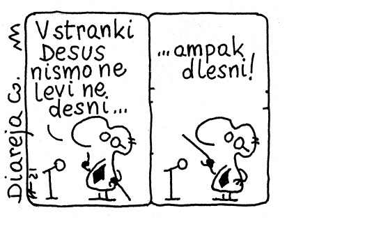 »V stranki DeSUS nismo ne levi ne desni, ampak ...«