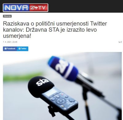 Zavajanje spletnega portala Nova24TV 