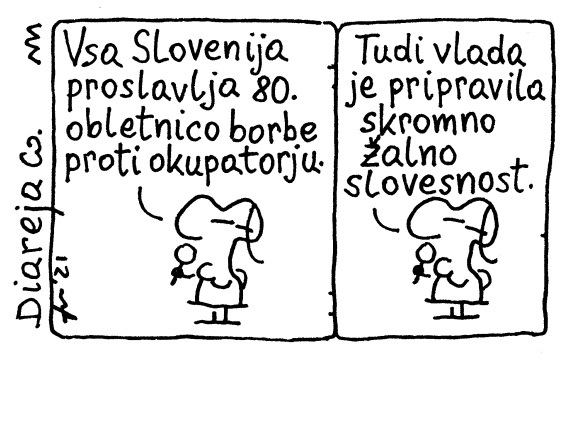 80. obletnica borbe proti okupatorju