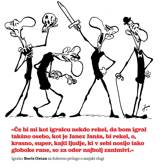 »Osebe, kot so Janez Janša, so za oder najbolj zanimivi«