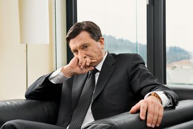 Borut Pahor, predsednik republike, veliko razmišlja, a malo pove ... 