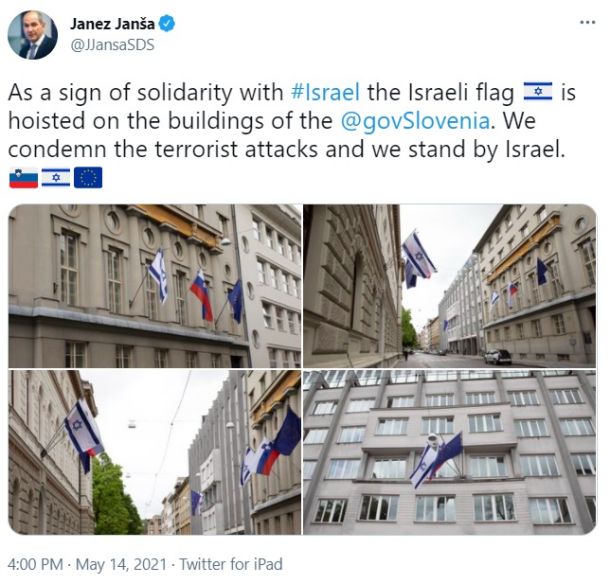 Današnji tvit predsednika vlade Janeza Janše