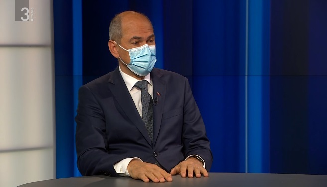 Janez Janša v pogovoru za TV Slovenija