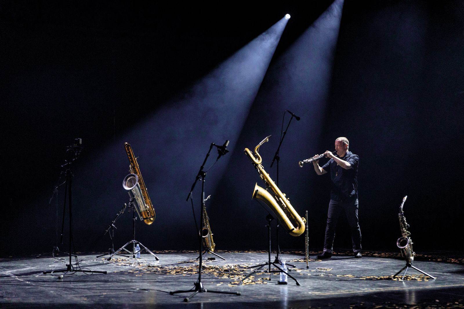 Mats Gustafsson: Solo, spletni koncert, Cankarjevi torki, Cankarjev dom, LJ | Darja Štravs Tisu