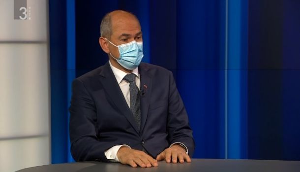 Janez Janša v pogovoru za TV Slovenija