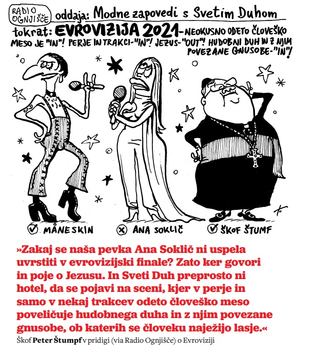 Zakaj se naša pevka Ana Soklič ni uspela uvrstiti v evrovizijski finale?