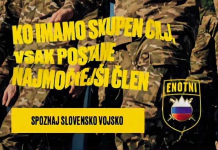 Obrambno ministrstvo in oglaševanje v skrajno desničarskih trobilih