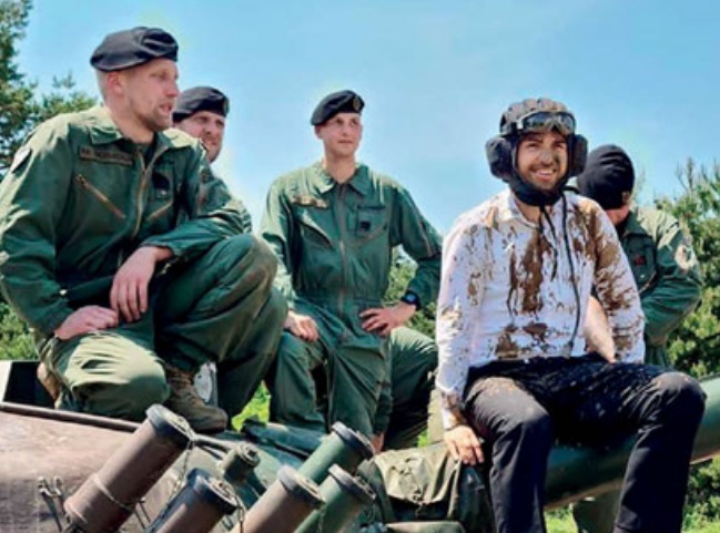 Mateju so se izpolnile otroške sanje