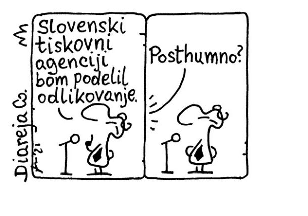 Posthumna podelitev odlikovanja STA?