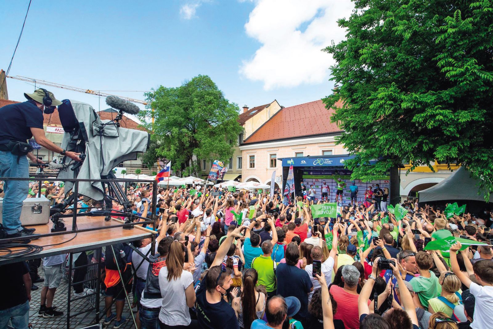 Omejitve za šport (zaključek kolesarske dirke Po Sloveniji