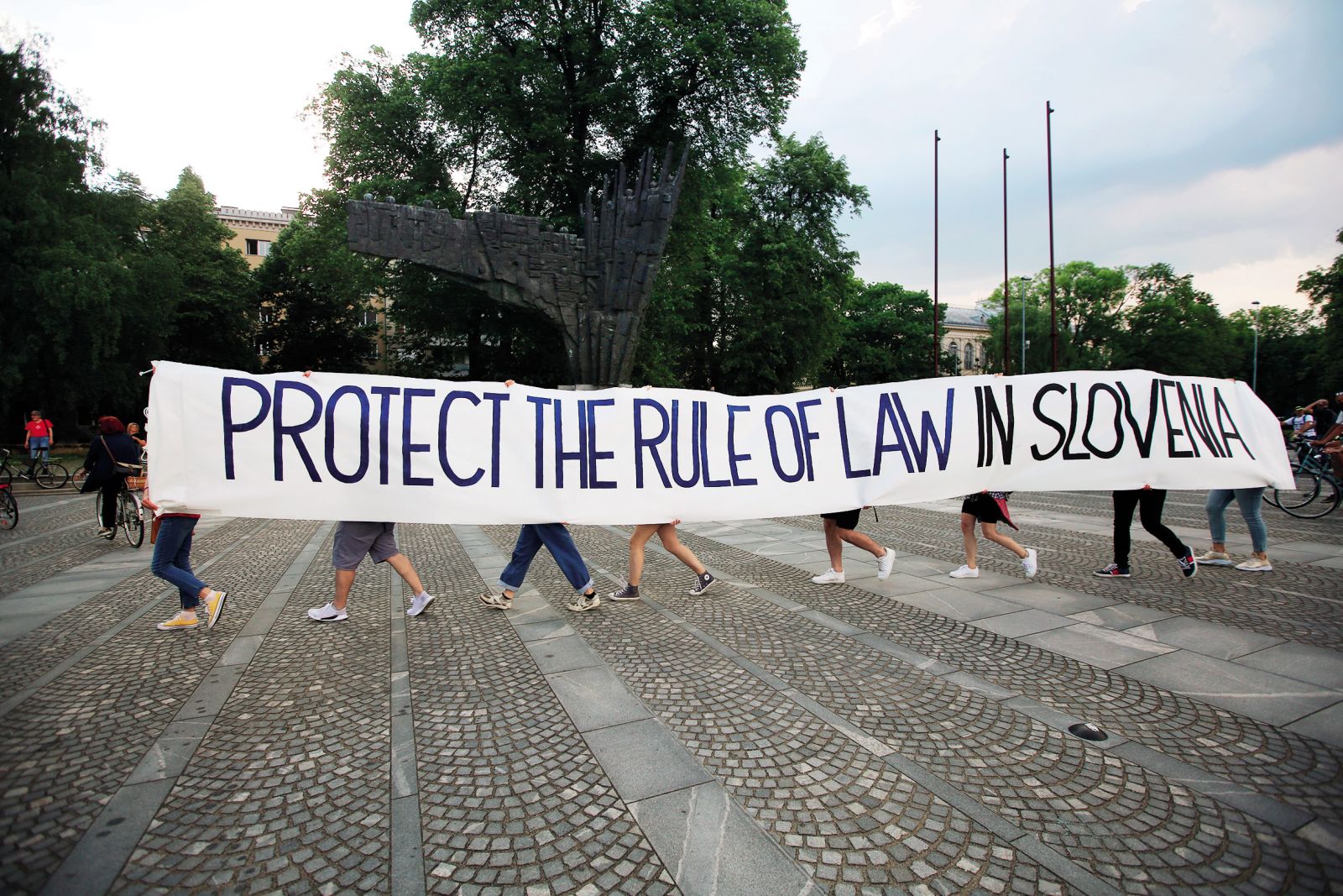 Poziv oblastem k spoštovanju osnovnih demokratičnih načel, 4. junij 2021, Ljubljana