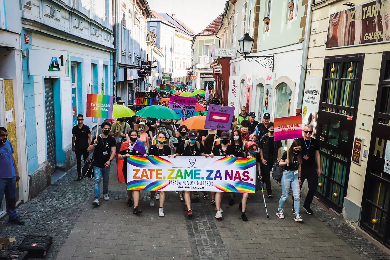 Parada ponosa v še ne-madžarskem Mariboru. | Marko Pigac