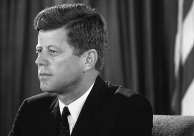 John F. Kennedy se je uvrstil med prvo deseterico