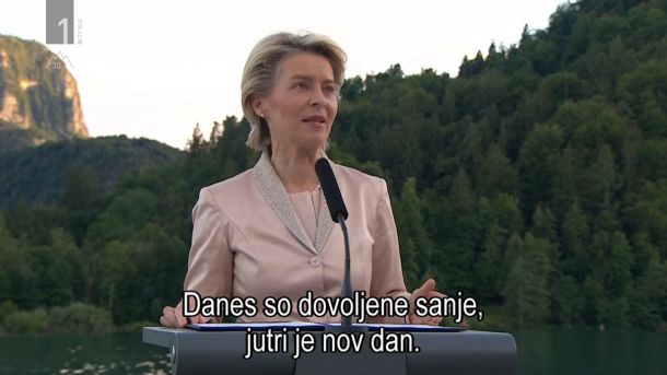 Ursula von der Leyen citira Milana Kučana