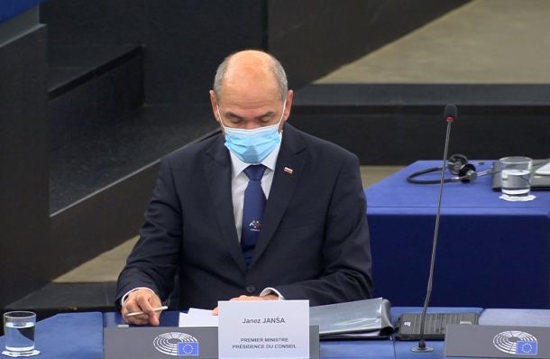 Janez Janša v Evropskem parlamentu