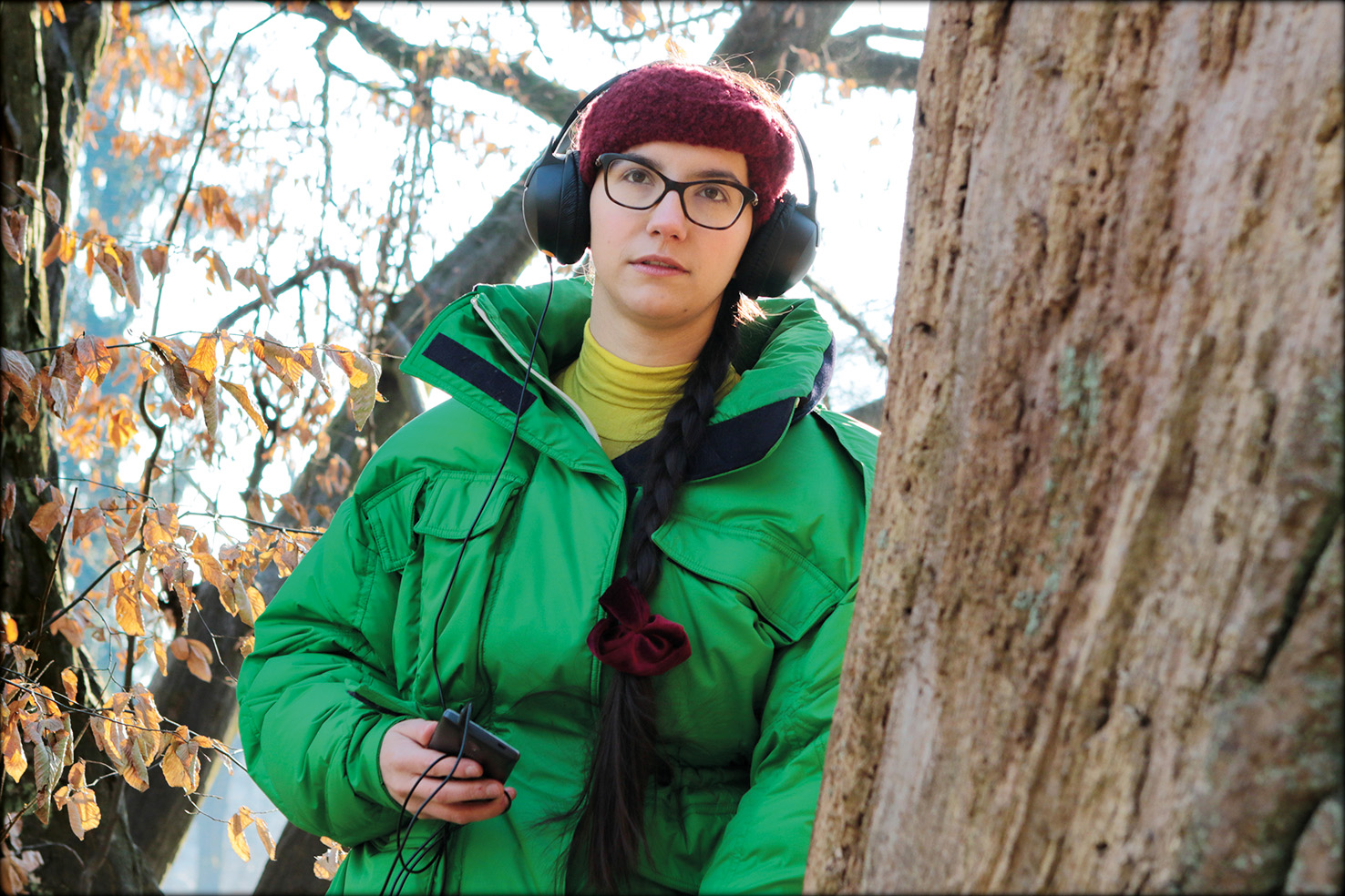 Cikel AnimatMUZIK, zavod Cona; zvočni lokacijski FM sprehod po parku Tivoli, LJ / Ina Puntar/ | Sunčan Stone