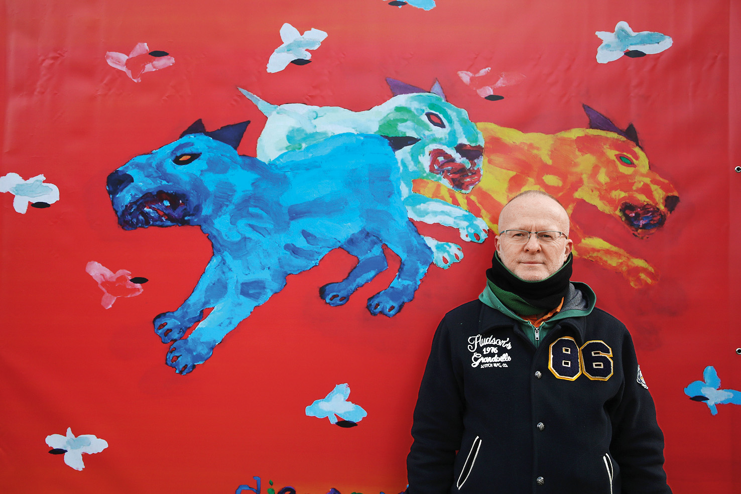 Bojan Bensa: Udarci tišine; Društvo likovnih umetnikov Ljubljana, ploščad Ajdovščina, LJ | Borut Krajnc