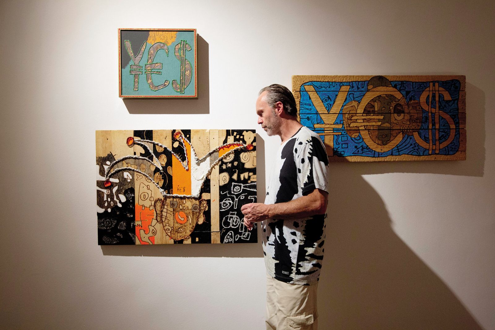 Samo: U la la !, Mestna galerija Ljubljana | Borut Krajnc
