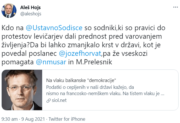 Sodniki kot krivci za pomanjkanje krst v državi