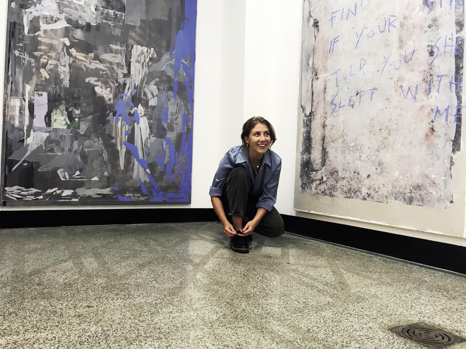 Anastazija Pirnat, But she is a very nice lady and she is a very nice person and she is a very nice, galerija DobraVaga, Lj | Izak Košir