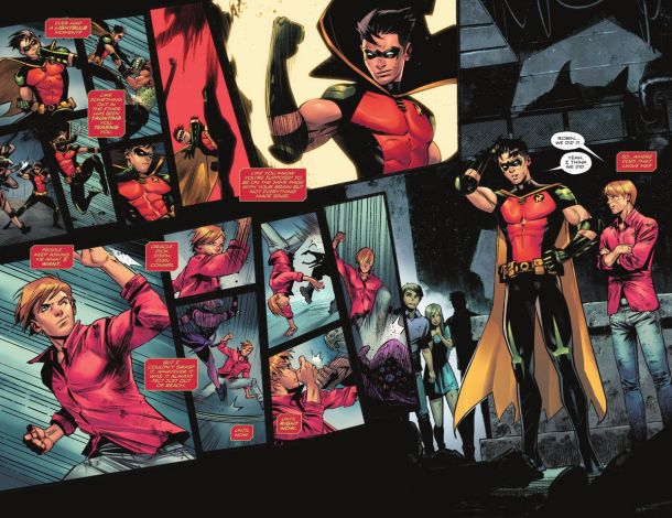 Robin v novem stripu