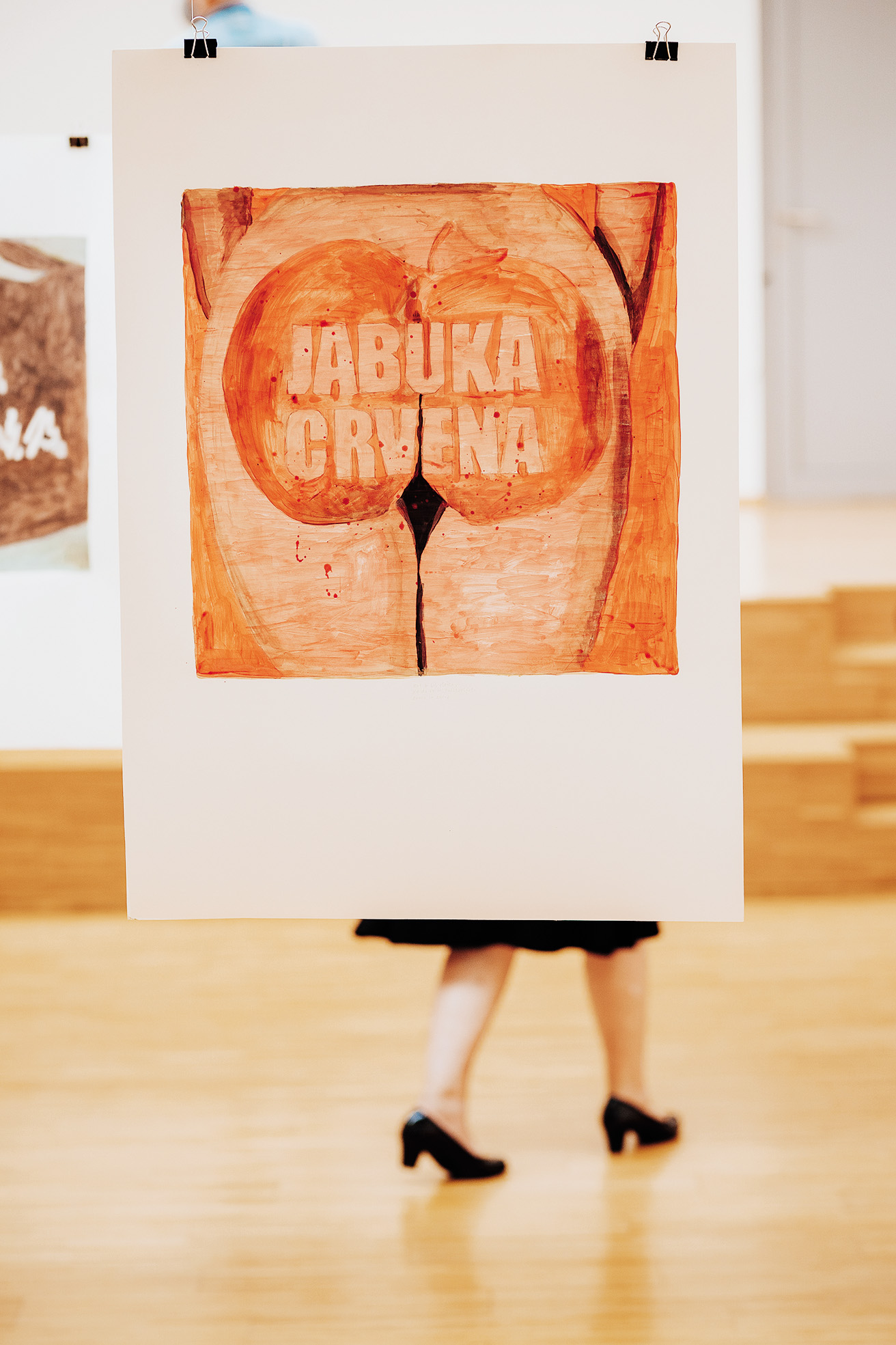 Sašo Vrabič, Obrni ploščo, Galerija Ravne, Ravne na Koroškem | Dobran Laznik