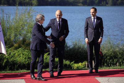 Janša in Sassoli: Ne maram za Laha.