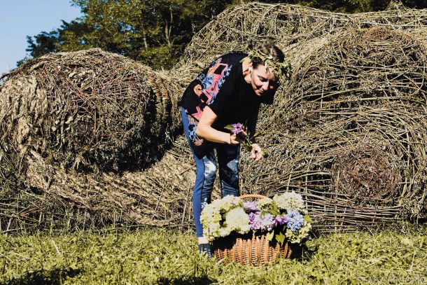 Skulptura Mama narava Alje Krofl, festival Kunigunda, Velenje