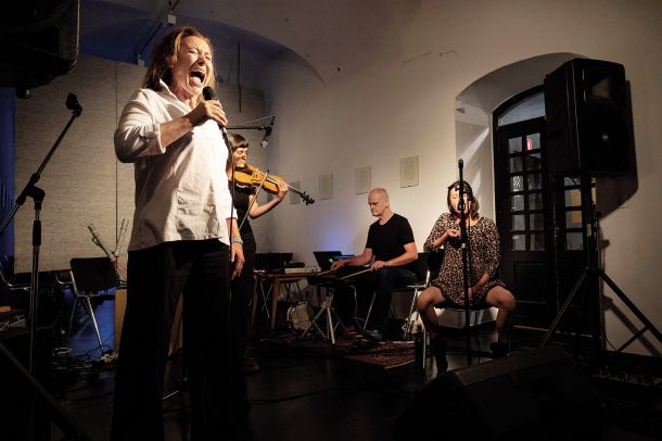 Tea Vidmar, Annette Giesriegl, Ana Kravanja, Josef Klammer: Alpenglow 7, FriForma in V:NM, Galerija ŠKUC, LJ