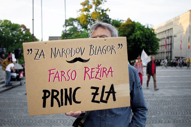 Petkov protest Stop fašizmu in neonacizmu, za vladavino prava! LJ