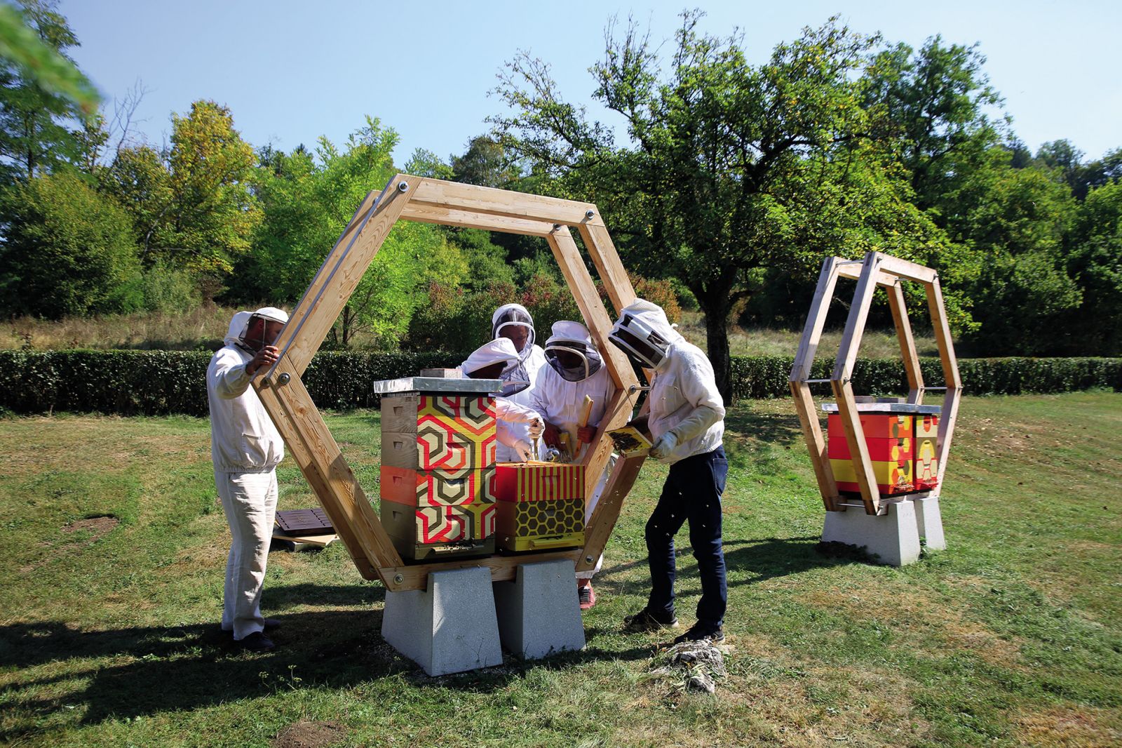 Projekt Medena Krajnc celica, Društvo Urbani čebelar in odprti oddelek ljubljanskega zapora za moške Ig | Borut Krajnc