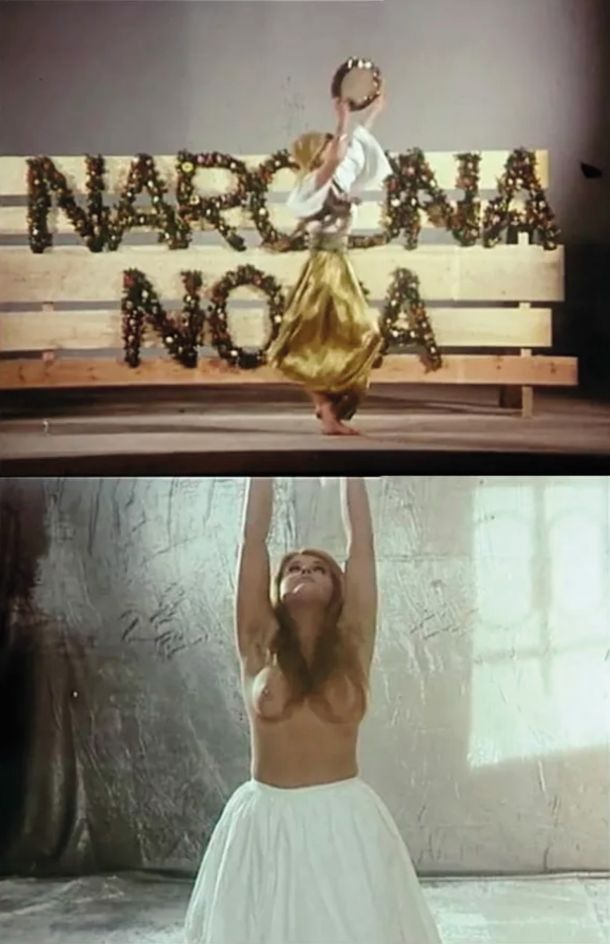 Plakati za tri filme iz Sajkovega bogatega opusa sedemnajstih dokumentarcev: Narodna noša (1975), Promiskuiteta (1974) in Strupi (1964).