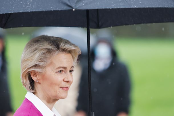 Ursula von der Leyen na Brdu pri Kranju