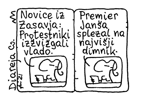 Janša in najvišji dimnik