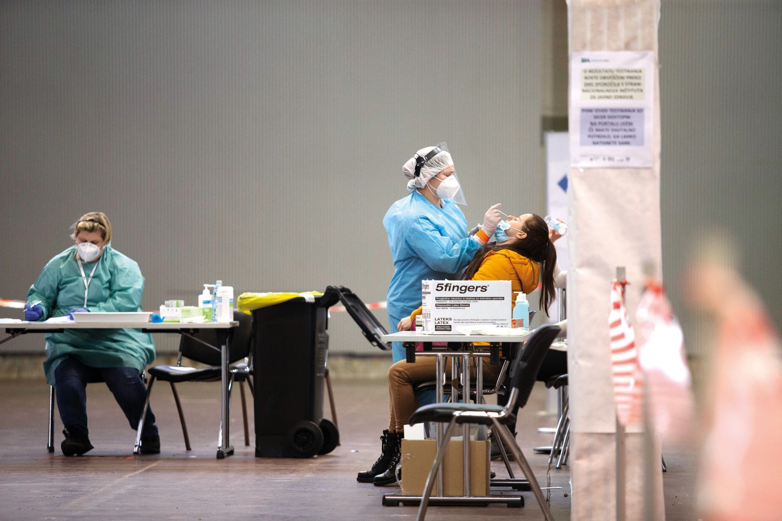 Množično testiranje učiteljev pred prvim dnevom šole | Željko Stevanić