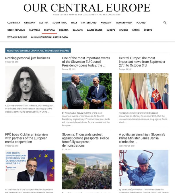 Spletno stičišče evropskih skrajno desnih propagandnih internetnih strani. Od sredine avgusta z njim sodeluje tudi SDS, v zadnjem mesecu je za mednarodno občinstvo pripravilo že več kot 30 njenih propagandnih sporočil. 
