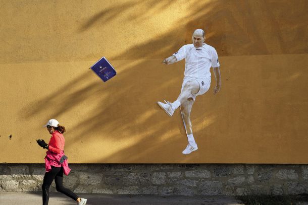 Fototapeta v Ljubljani 