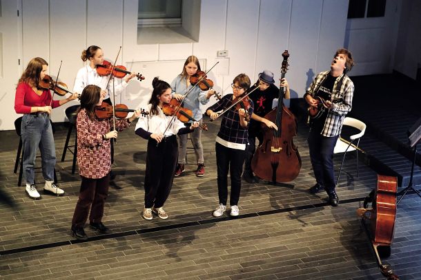 Slovenian Fiddle Gang: Godalkanje, Atrij ZRC, LJ 