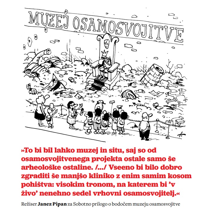 Tron za vrhovnega »osamosvojitelja«