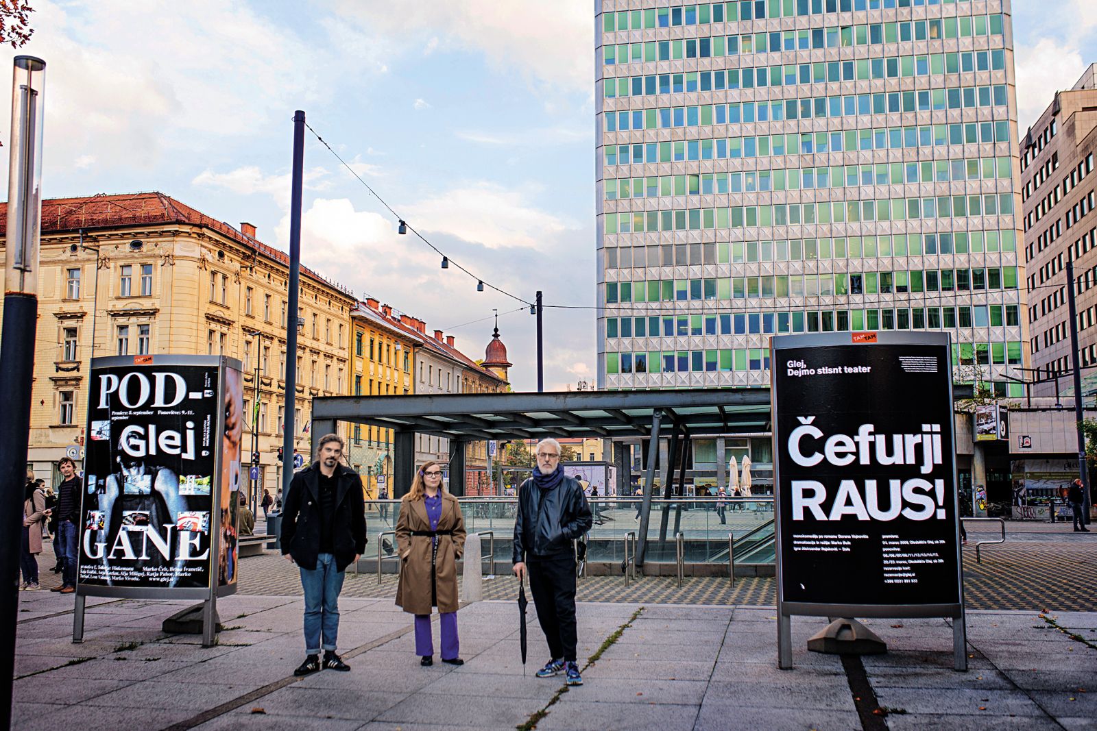 Grupa Ee / TAM-TAMova plakatna galerija Figovec, LJ | Tadej Kreft